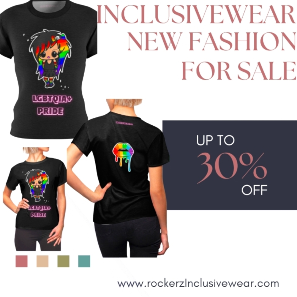 LGBTQIA+  Pride  Women's Cut & Sew Tee